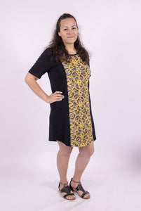 nz fashion maori clothing long sleeve t-shirt dress by Emere Designs